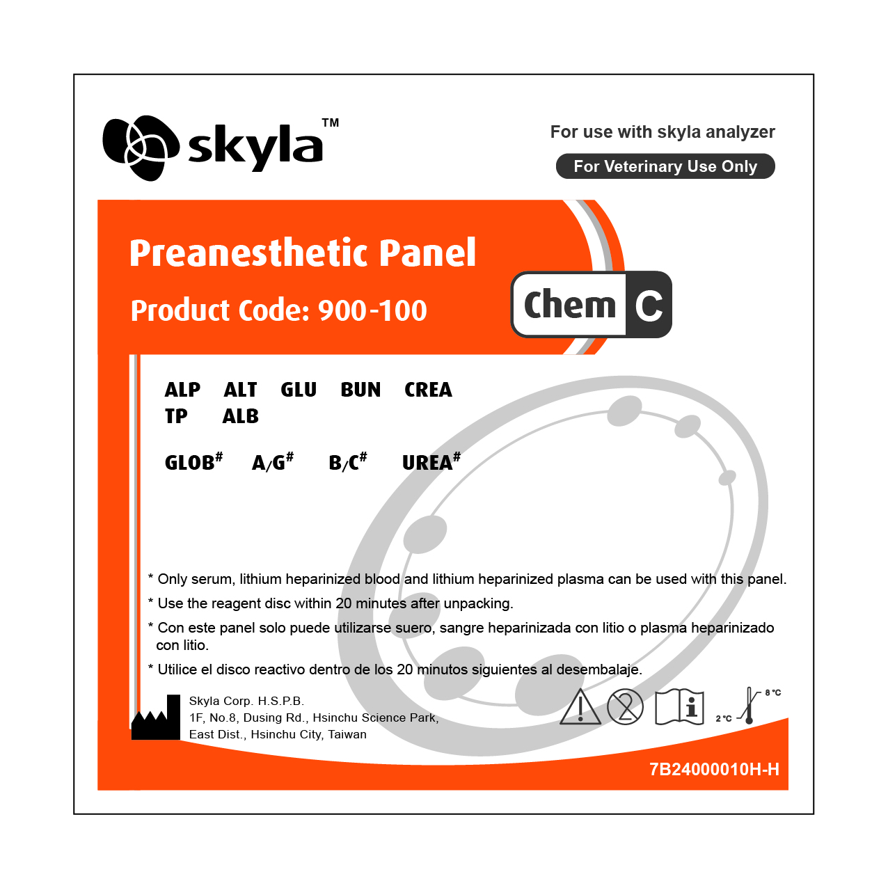Skyla Preanesthetic Panel