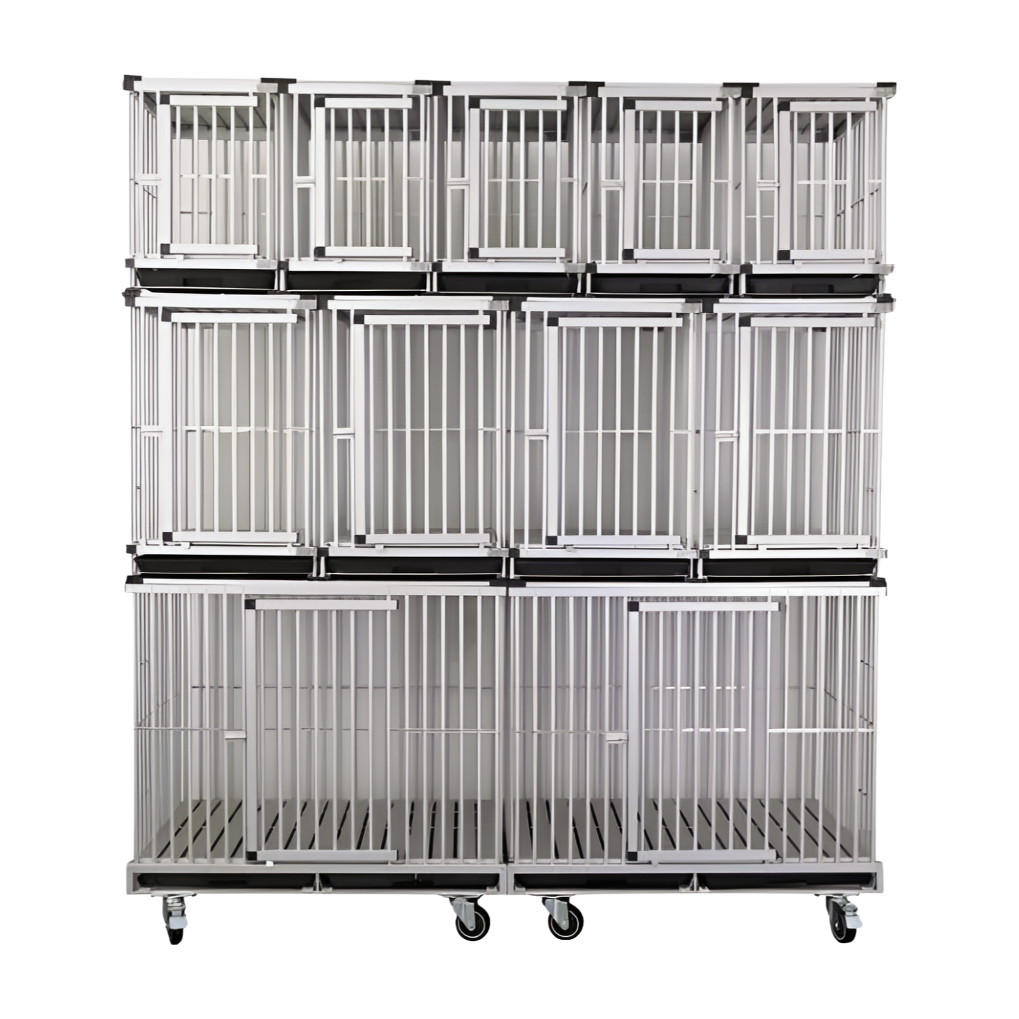Veterinary modular cages